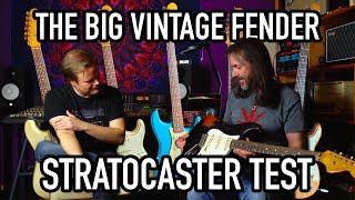 🔈 TESTING 8 VINTAGE FENDER STRATOCASTERS ❗️🎸