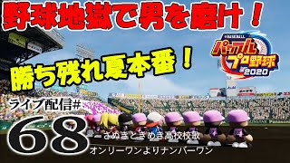 【パワプロ2020栄冠ナイン編：初心実況68】17年目夏。投げろ都子に打て小松！ダブルアベヒピース世代、夏本番！