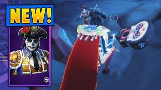 new dante skin w the six string striker pickaxe fortnite - rosa and dante fortnite skins