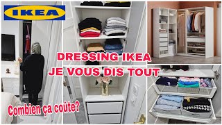 ROOM TOUR_ DRESSING COMPLET IKEA _ CONSEIL POUR UN DRESSING PARFAIT #eveandco #ikea #dressingikea