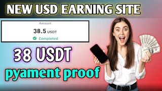 New Usdt Earning Site Usd Mining Site 2024 Best Investment Usdt Earning Website