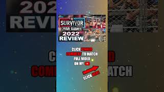 WWE Survivor Series WarGames 2022 Review | SAMI ZAYN proves his loyalty to THE BLOODLINE | Shorts