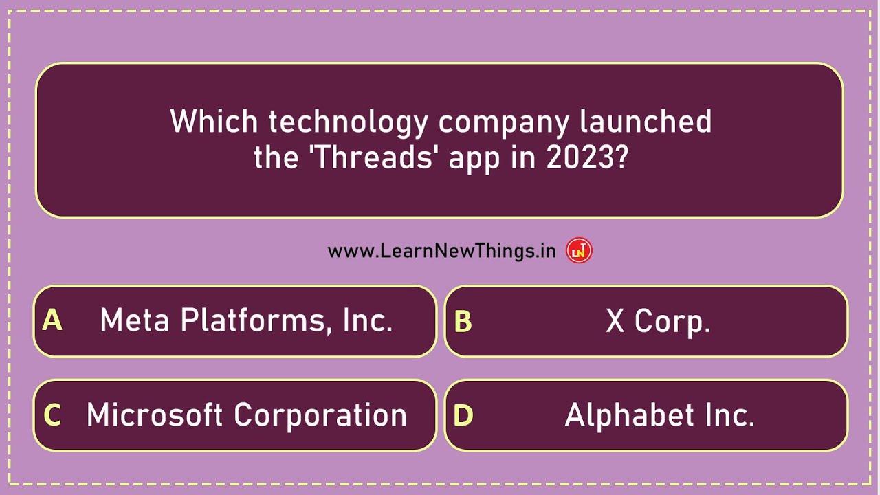 Computer Science Quiz Part 2 25 12 Questions Youtube