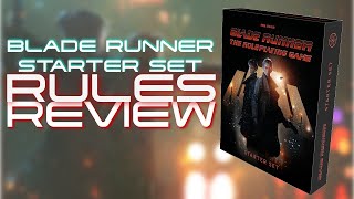 Blade Runner RPG Starter Set from @freeleague rules review