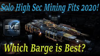 Solo High Sec Mining Fit: Venture & Mining Barges - Covetor Retriever Procurer - Updated fits 2021