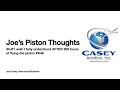 Joe's Piston Thoughts - 2024 PMOPA Convention