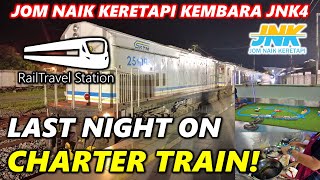 JOM NAIK KERETAPI BACK TO KL! 🇲🇾🚆 Kembara JNK4 Tren Sewa Khas 1007dn Dabong→Kuala Lumpur