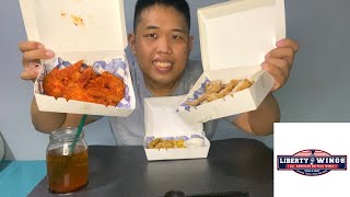 LIBERTY CHICKEN WINGS MUKBANG - Prince Fred