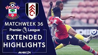 Southampton v. Fulham | PREMIER LEAGUE HIGHLIGHTS | 5/15/2021 | NBC Sports