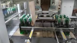 SMIPACK shrink packaging machine XP650 ARX-T with DV 150 divider glass bottle SUPPLIED BY SIBEX