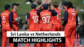 Sri Lanka vs Netherlands T20 Match 9 Highlights 2022 | ICC T20 World Cup 2022