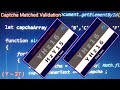 how to create captcha generator html css javascript | slys