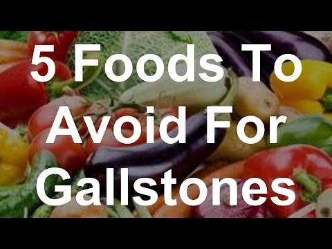 5 Foods To Avoid For Gallstones - YouTube