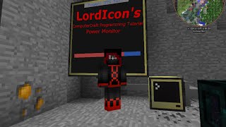 Minecraft ComputerCraft Power Monitor Lua Tutorial