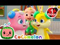 Two Animals and JJ 🐰 CoComelon JJ's Animal Time | Nursery Rhymes and Kids Songs | After School Club