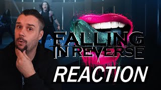 ROCKER REACTS - FALLING IN REVERSE - VOICES IN MY HEAD #fallinginreverse #react #reaction