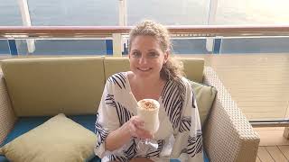 Carnival Horizon JavaBlue Cafe & Shake Spot Spiked Milkshakes count how many times I say All Right!!