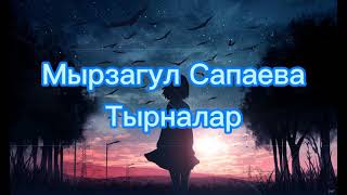 Mirzagul Sapaeva - Tirnalar (Lyrics/Text). Мырзагул Сапаева - Тырналар (Текст)