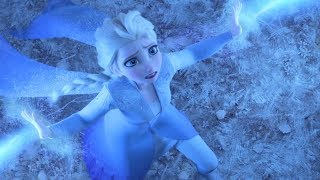 Elsa battles the Wind Spirit | Frozen 2