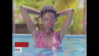 Akothee's daughter almost shows her nunu to the world