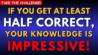 GENERAL KNOWLEDGE TRIVIA QUIZ! 🎯 | KEEP YOUR MIND SHARP | SENIOR KNOWLEDGE TEST