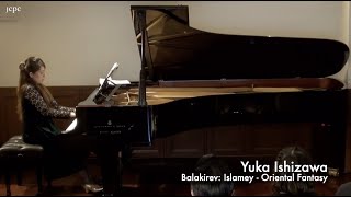 第1回日本室内楽ピアノコンクール プロッフェッショナル部門 銅賞 石澤優花　Balakirev: Islamey - Oriental Fantasy