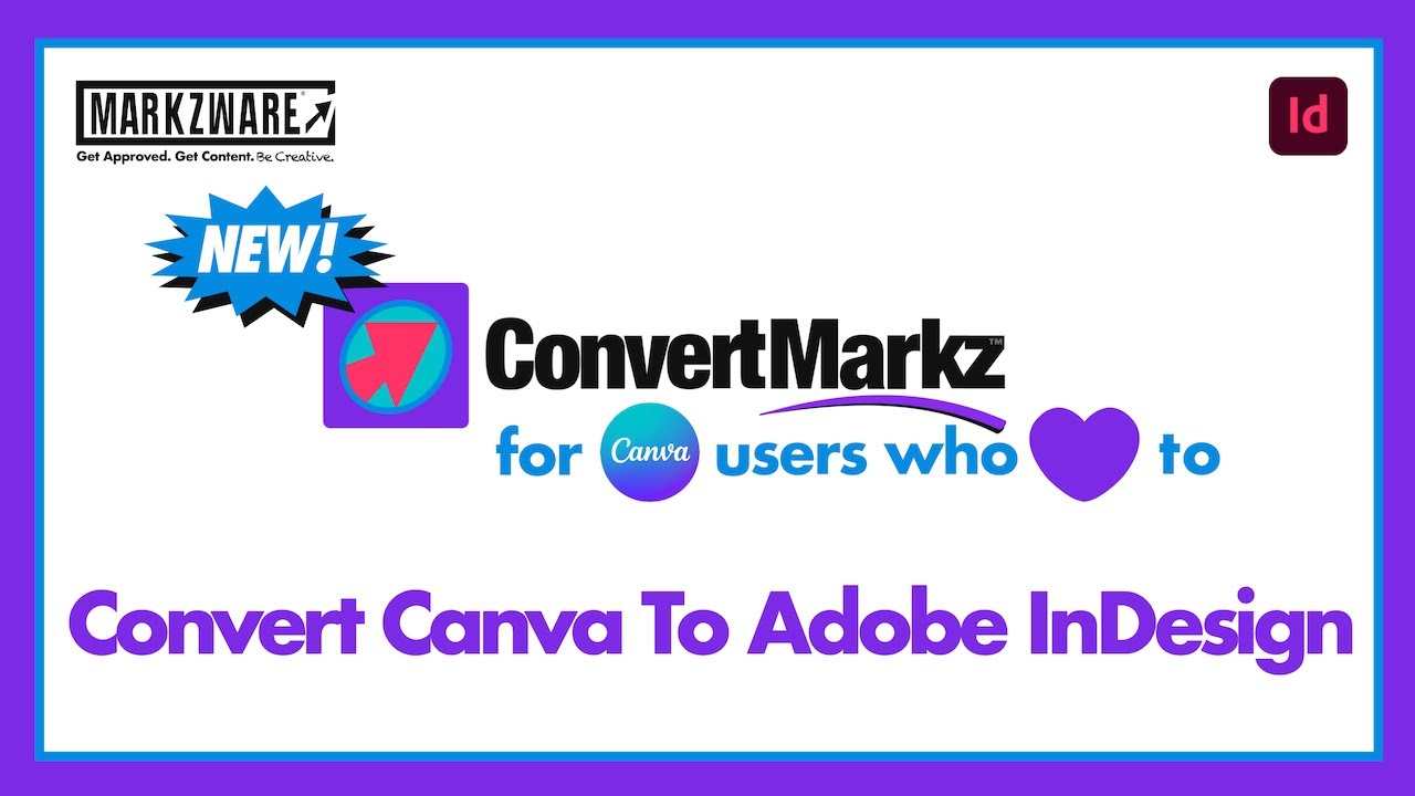 How To Convert Canva To Indesign Getting Started Youtube