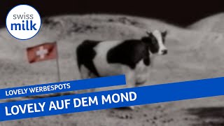 Kuh Lovely war als Erste auf dem Mond | Werbespot | Swissmilk (1999)