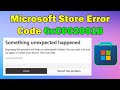 how to Fix Microsoft Store Error Code 0xC002001B on Windows 11 or 10