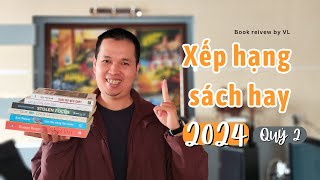 Review và xếp hạng 7 cuốn sách hay nhất quý 2 2024