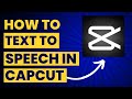 How to Get Text to Speech in CapCut for Windows