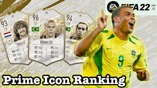 【FIFA22】プライムアイコンのランキングを紹介！！【アイコン】【ティアリスト】