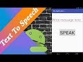 Text To Speech in Android(kotlin)