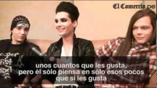 Tokio Hotel Lima - Interview