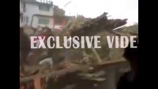 Exclusive Video  Nepal hit by quake of 7.9 magnitude