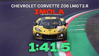 Imola 1:41.5 - Chevrolet Corvette Z06 LMGT3.R | Le Mans Ultimate