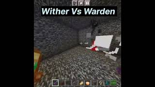 wither vs warden fight in minecraft #shorts #minecraft #viral #trending @stroyalgaming9494