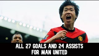 Ji-Sung Park / All Goals and Assists for Manchester United
