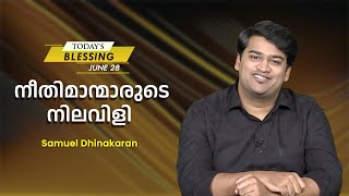 നീതിമാന്മാരുടെ നിലവിളി | Samuel Dhinakaran | Today's Blessing