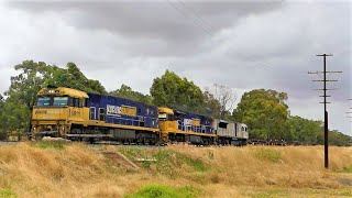 1MW2 Charging towards Port Kembla at Longwood