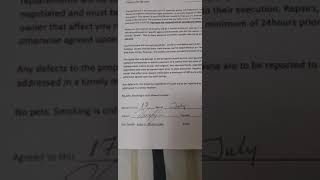 Savage Eric's rental agreement is no better than the tp I wipe my ass with...worthless!!!