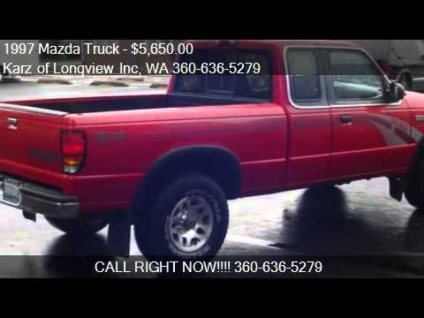 1997 Mazda Truck B4000 4X4 EXT CAB - For Sale In Longview, W - YouTube