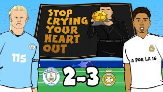 MAN CITY 2-3 REAL MADRID😲 (Champions League Goals Highlights 2025)