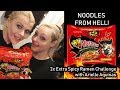 2x Spicy Noodle From Hell SPICY Challenge with Arielle Aquinas