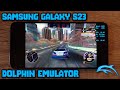 Galaxy S23 / SD 8 GEN 2 - NFS Underground 2 / Most Wanted / Tony Hawk's Pro Skater 4 - Dolphin -Test