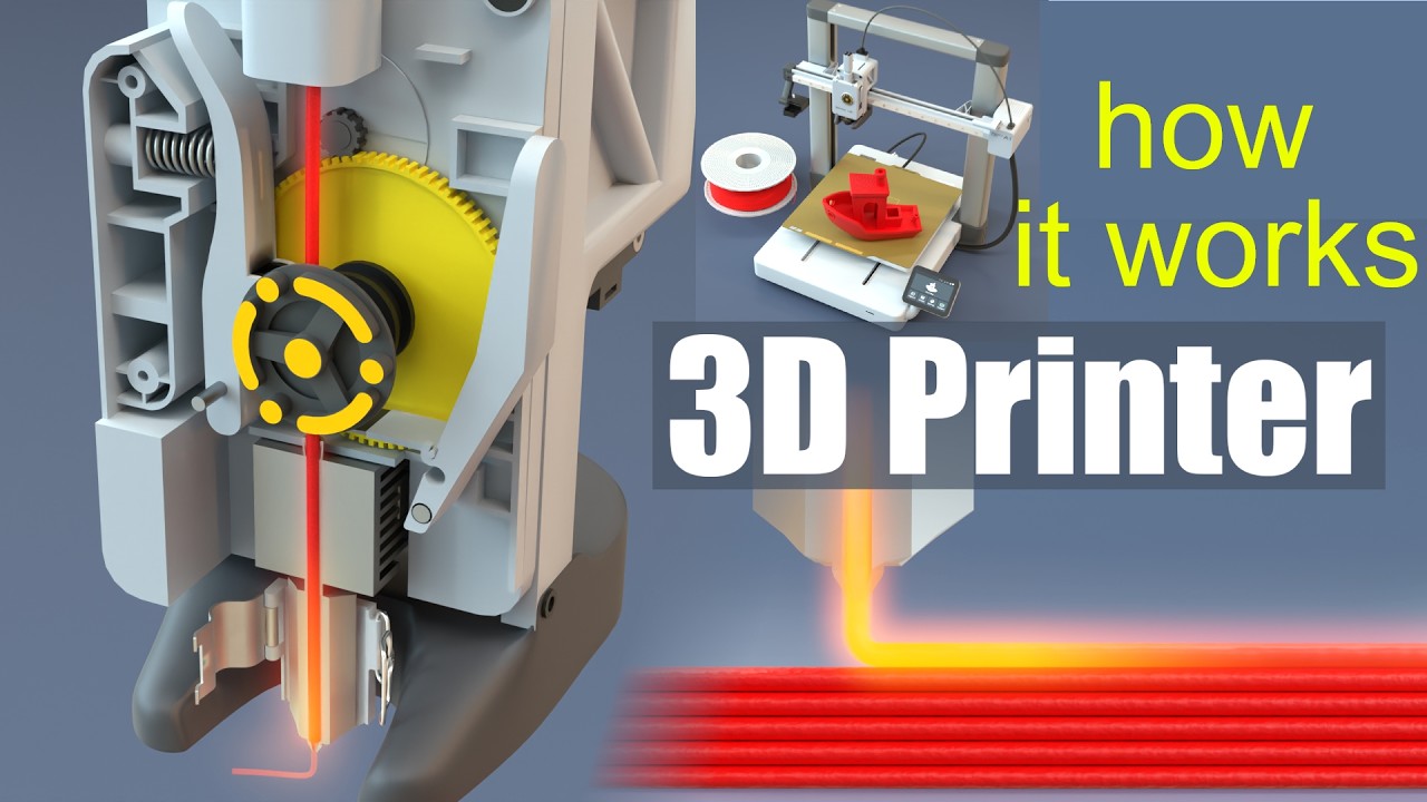 How 3d Printers Work A 3d Graphical Explanation