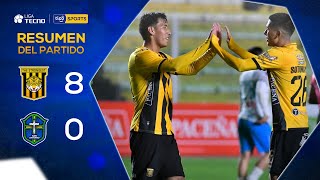 ¡GOLEADA 'AURINEGRA'! The Strongest no tuvo piedad de San Antonio