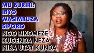 MU BURIRI: Ibyo wasimbuza siporo ngo bikomeze kugenda neza niba udakunda kuyikora