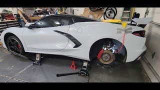 C8 add quart 1k miles after new transmission \u0026 filter change