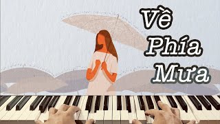 Về Phía Mưa - Thế Bảo || Hướng Dẫn Đệm Hát Piano + Sheet Hợp Âm